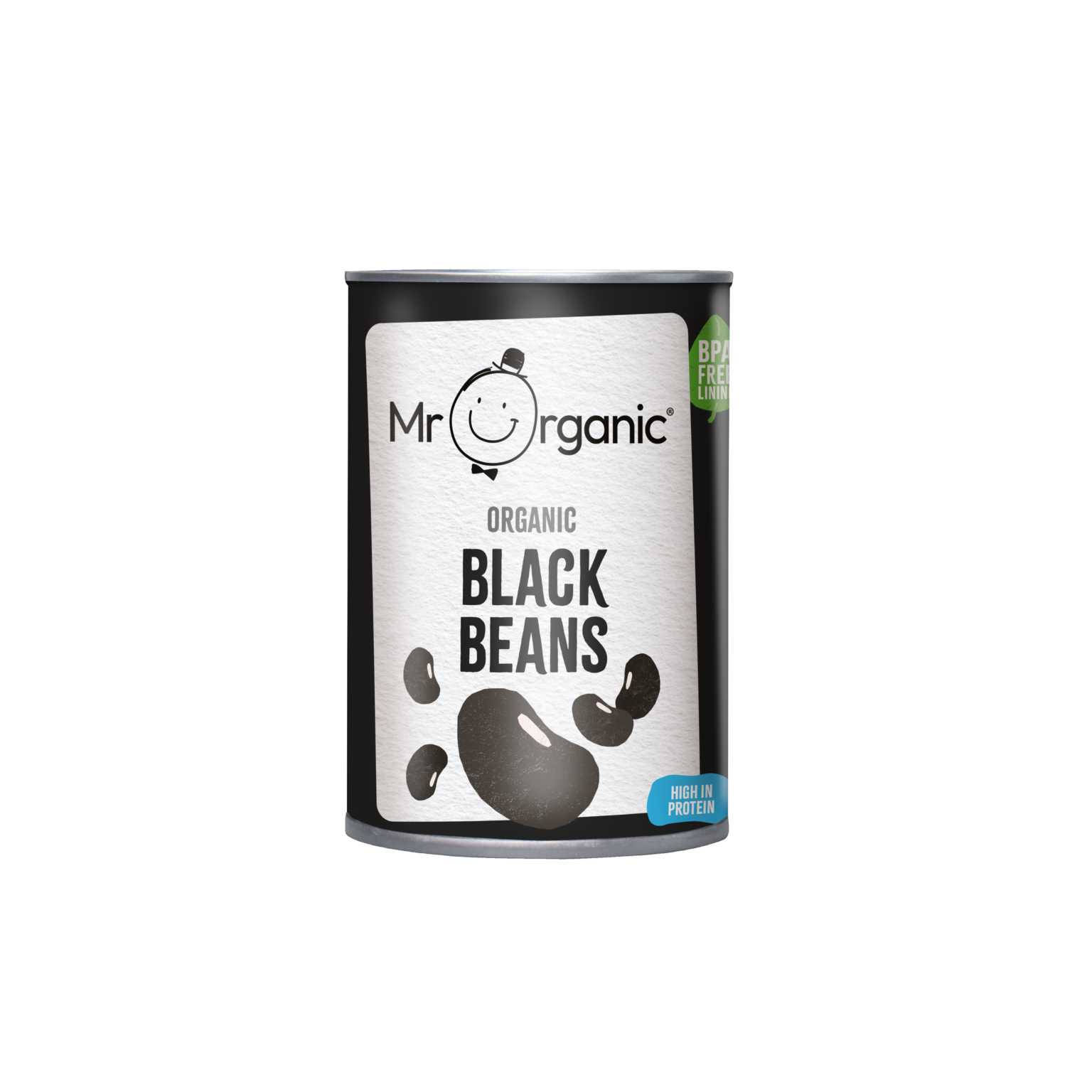 Mr Organic Black Bean 400g